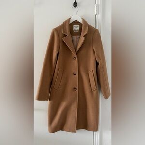 Abercrombie Wool-Blend Dad Coat